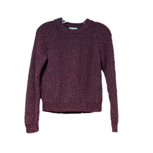 Red Crewneck Sweater Women's Size Small